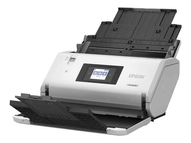 Epson WorkForce DS-30000 - Document scanner - Contact Image Sensor (CIS) - Duplex - A3 - 600 dpi x 600 dpi - up to 70 ppm (mono) / up to 70 ppm (colour) - ADF (120 sheets) - up to 30000 scans per day - USB 3.0