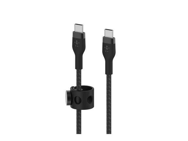 Belkin BoostCharge - USB cable - 24 pin USB-C (M) to 24 pin USB-C (M) - 2 m - black