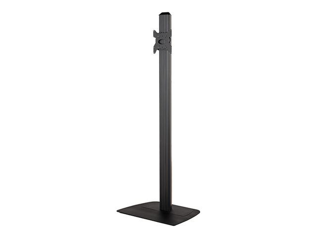 B-TECH BT8581 - Stand - for flat panel - single pole - heavy duty steel - black - screen size: up to 47\" - mounting interface: 200 x 200 mm - floor-standing