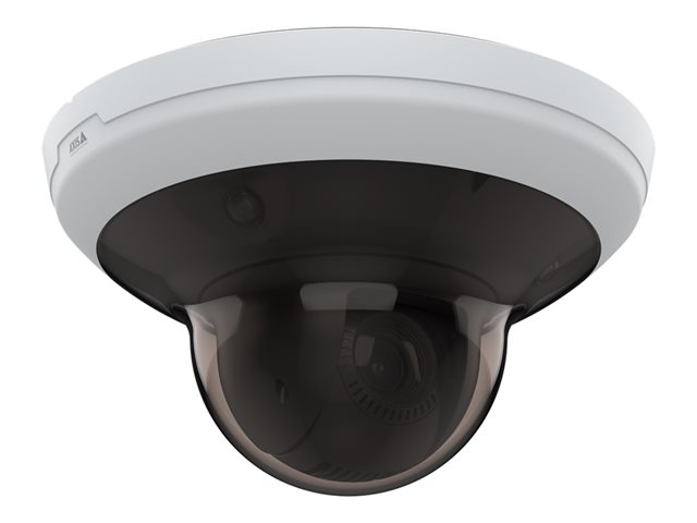AXIS M5000-G - Network surveillance / panoramic camera - PTZ - dome - indoor - colour (Day&Night) - 2592 x 1944 (panoramic) / 1920 x 1080 (PTZ) - 1080p - audio - GbE - MJPEG, H.264, AVC, HEVC, H.265, MPEG-4 Part 10, MPEG-H Part 2 - DC 20 - 28 V / PoE Plus Class 4