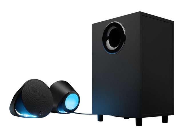 Logitech G560 - Speaker system - for PC - 2.1-channel - wireless - Bluetooth - USB - 120 Watt (Total)
