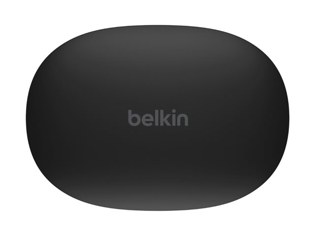 Belkin SoundForm Bolt - True wireless earphones with mic - in-ear - Bluetooth - black - for Apple iPhone 14, 14 Plus, 14 Pro, 14 Pro Max, Samsung Galaxy S22 5G, S22 Ultra 5G, S22+ 5G