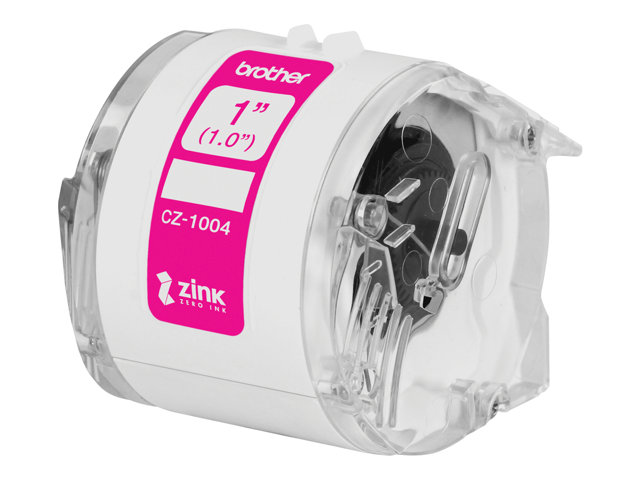 Brother CZ-1004 - Roll (2.54 cm x 5 m) 1 roll(s) continuous labels - for Brother VC-500W