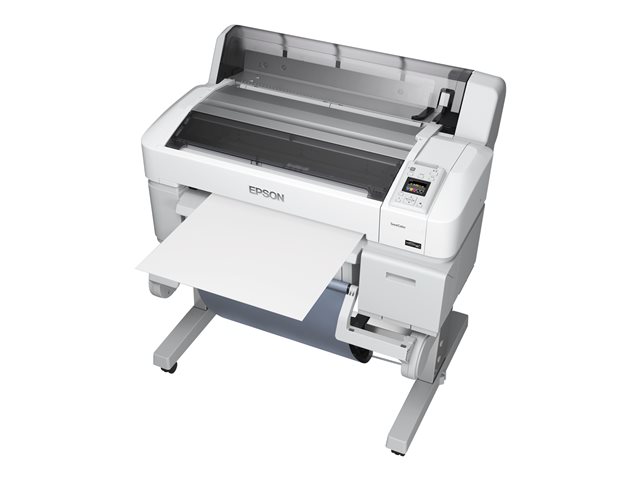Epson SureColor SC-T3200-PS - 24\" large-format printer - colour - ink-jet - Roll A1 (61.0 cm) - 2880 x 1440 dpi - up to 2.14 ppm (mono) / up to 2.14 ppm (colour) - USB, Gigabit LAN - cutter