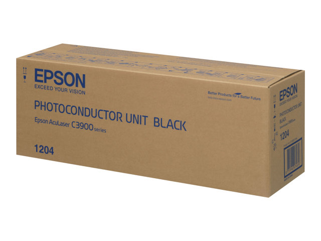 Epson - Black - photoconductor unit - for Epson AL-C300, AcuLaser C3900, CX37, WorkForce AL-C300