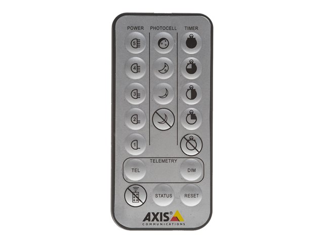 Axis T90B - Remote control - infrared - for AXIS T90B15, T90B20, T90B25, T90B30, T90B35