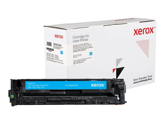 Everyday - Cyan - compatible - toner cartridge (alternative for: Canon CRG-131C, HP CB541A, HP CE321A, HP CF211A) - for Canon Color imageCLASS MF624, MF628, ImageCLASS MF624, HP LaserJet Pro 200 M251, MFP M276