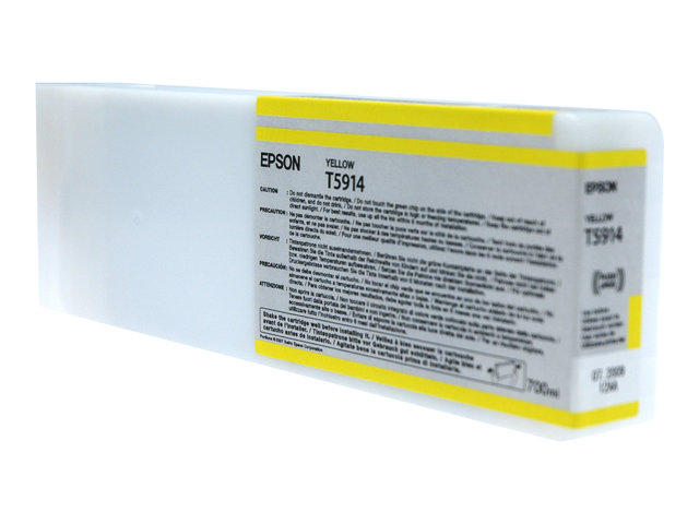 Epson T5914 - 700 ml - yellow - original - ink cartridge - for Stylus Pro 11880, Pro 11880 AGFA, Pro 11880 Xerox