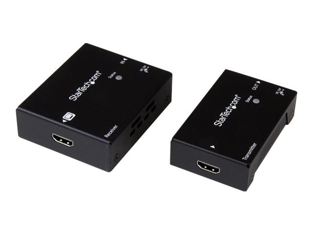 StarTech.com 330 ft. (100 m) HDMI Over CAT5e / CAT6 Extender - HDMI over CAT5e - HDBaseT Extender - 4K30 - HDMI Video Extender (ST121HDBTPW) - Video/audio extender - over CAT 5e/6 - up to 100 m - for P/N: ST121HDBTRP, SVA12M2NEUA, SVA12M5NA