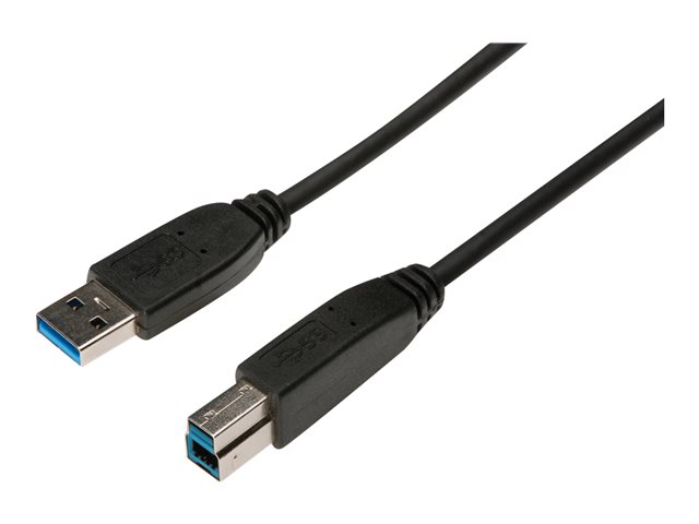 USB 3.0 CONNECTION CABLE TYPE A - B M/M 1.8M USB 3.0 CONFORM BL