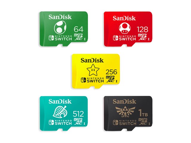 SanDisk - Flash memory card - 1 TB - microSDXC UHS-I