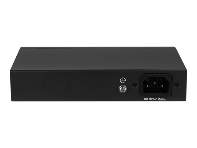 ACT 10/100 Unmanaged PoE+ Switch 6 ports ( 4 port PoE+, 60W total), built-in power supply (retail)