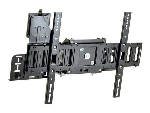 Ergotron SIM90 Signage Integration Mount - Mounting kit (wall bracket, mounting brackets, quick release VESA plate) - for LCD display / CPU - black - screen size: from 32\"