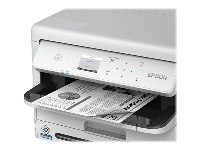 Epson WorkForce Pro WF-M5399DW - Printer - B/W - Duplex - ink-jet - A4/Legal - 1200 x 2400 dpi - up to 25 ppm - capacity: 330 sheets - USB 2.0, Gigabit LAN, Wi-Fi(ac)