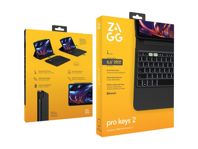 ZAGG KB ProKey 2 iPad Pro 11 M4 Bl Azert
