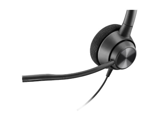 Poly EncorePro 310 Monoaural with Quick Disconnect Headset TAA - Replaces Poly SKU 214572-01