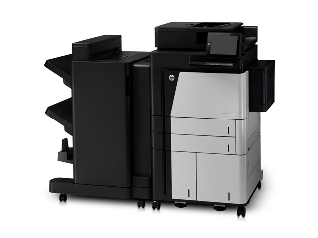 HP LaserJet Enterprise Flow MFP M830z - Multifunction printer - B/W - laser - A3/Ledger (297 x 432 mm) (original) - A3 (media) - up to 56 ppm (copying) - up to 56 ppm (printing) - 1100 sheets - 33.6 Kbps - USB 2.0, Gigabit LAN, USB host