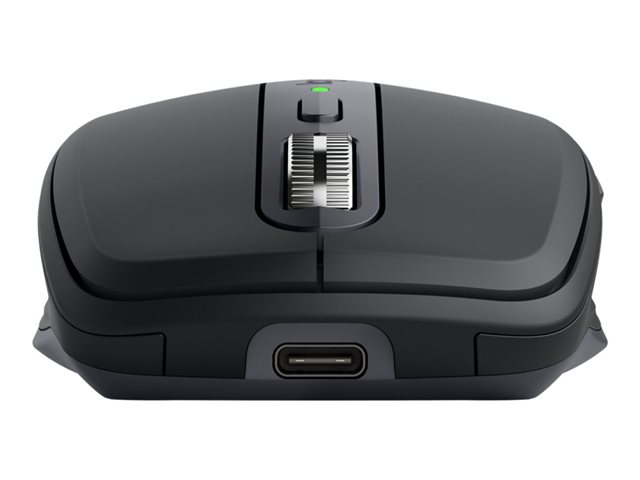 Logitech MX Anywhere 3S for Business - Mouse - right-handed - optical - 6 buttons - wireless - Bluetooth - Logitech Logi Bolt USB receiver - graphite