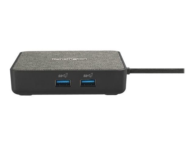 Kensington MD120U4 - Docking station - USB-C / USB4 / Thunderbolt 3 / Thunderbolt 4 - 2 x HDMI - 1GbE, 2.5GbE