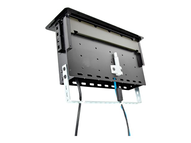 StarTech.com Conference Table Box for AV Connectivity & Power/Charging, 4K HDMI output w/ HDMI, DP, & VGA Inputs, GbE, Audio, Charging Station w/ 2x USB-A & 1x CE Certified EU Plug - Conference Room AV Connection (KITBXAVHDPEU) - Docking station - USB - VGA, HDMI, DP