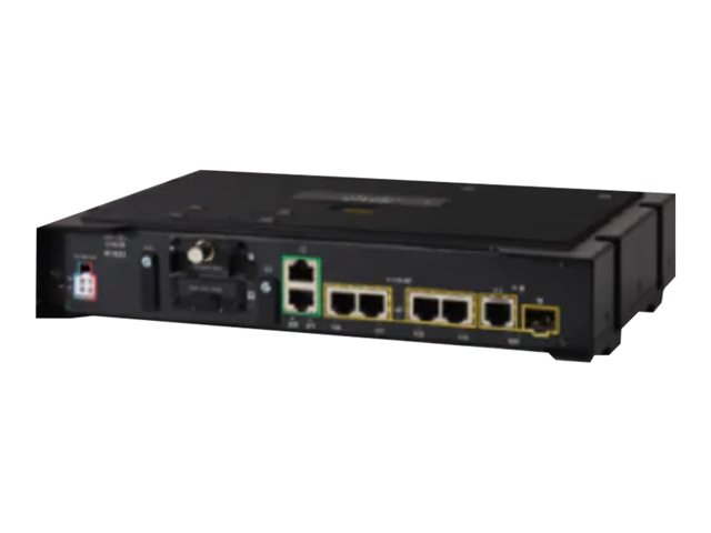 Cisco Catalyst Rugged Series IR1833 - Router 4-port switch - 1GbE - WAN ports: 2 - - DIN rail mountable, wall-mountable
