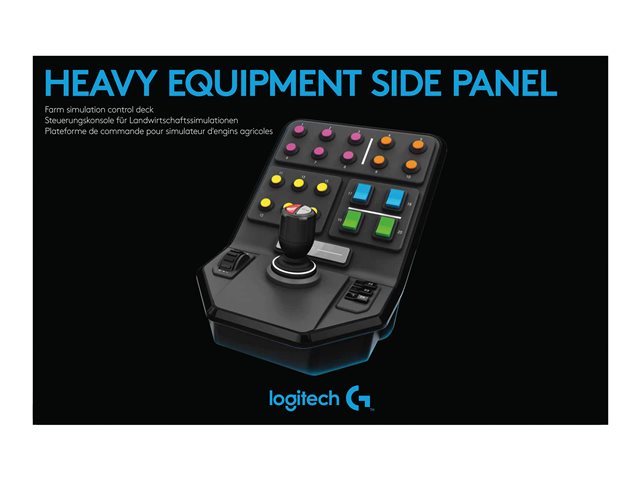 Logitech Heavy Equipment Side Panel - Flight simulator controller - wired - for PC