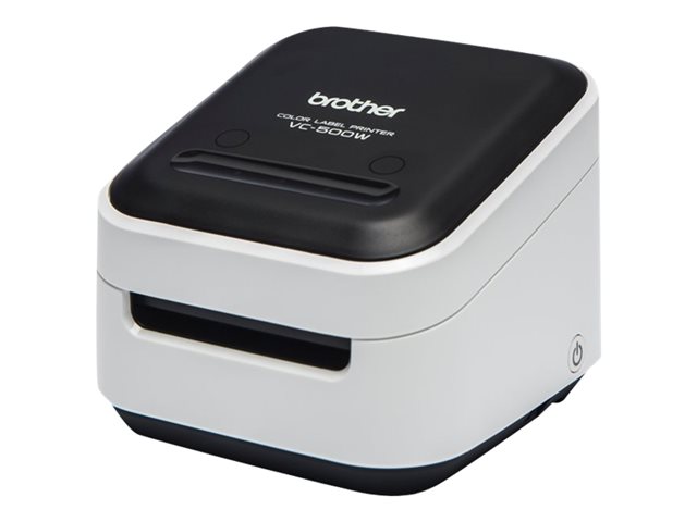 VC-500W Printermodel, 9/12/19/25/50 mm, CZ-labeltapes, ZINK Zero kleurenprinter, 313 dpi, automatisch snijmechanisme met easy-peel-functie, USB 2.0 Hi-Speed, Wifi, compatible met Windows, Mac, Android en iOS (incl. CZ-1004 25 MM X 5 m labeltapes, CK-