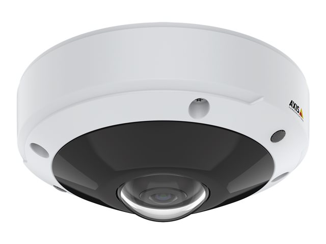 AXIS M3077-PLVE - Network panoramic camera - dome - outdoor - vandal / weatherproof - colour (Day&Night) - 6 MP - 2016 x 2016 - fixed iris - fixed focal - audio - MJPEG, H.264, H.265 - PoE Class 3