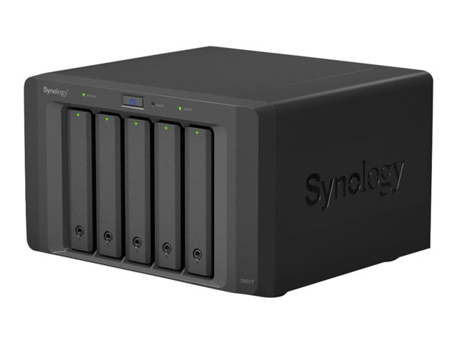 5-bay SATA expansion unit for DS718+ DS918+ DS920+ DS1019+ DS1517 DS1517+ DS1520+ DS1618+ DS1621+ DS1621xs+ DS1817 DS1817+ DS1819+ DS1823xs+ DVA3219