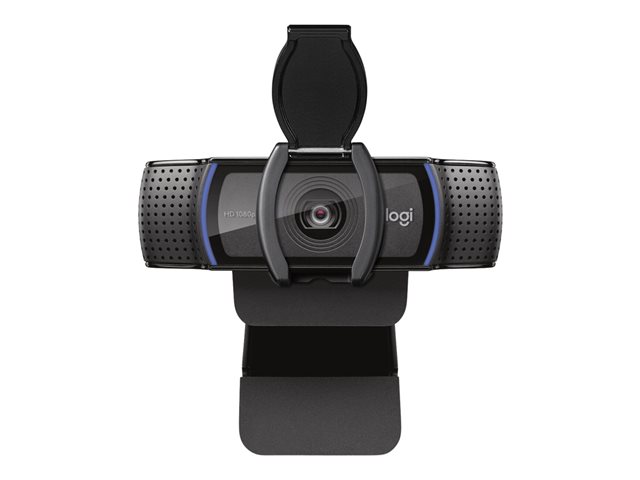 Logitech HD Pro Webcam C920S - Webcam - colour - 1920 x 1080 - audio - USB