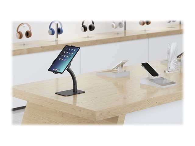 Neomounts DS15-625BL1 - Stand - for tablet - lockable - steel - black - screen size: 7.9\" - 11\" - counter top