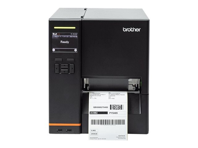 Brother Titan Industrial Printer TJ-4420TN - Label printer - direct thermal / thermal transfer - Roll (11.4 cm) - 203 dpi - up to 356 mm/sec - LAN, serial, USB host, USB 2.0