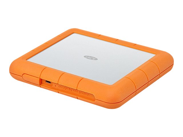 LaCie Rugged RAID Shuttle STHT8000800 - Hard drive array - 8 TB - 2 bays - HDD 4 TB x 2 - USB 3.1 (external) - with 3 years Rescue Data Recovery Service Plan