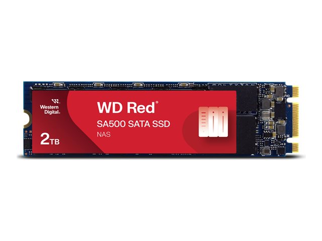 WD Red SA500 WDS200T1R0B-68A4Z0 - SSD - 2 TB - internal - M.2 2280 - SATA 6Gb/s