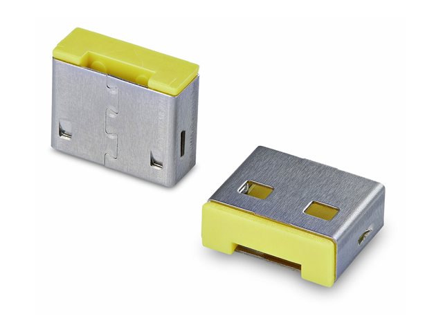 USB-A Port Blocker Plugs 25-Pack