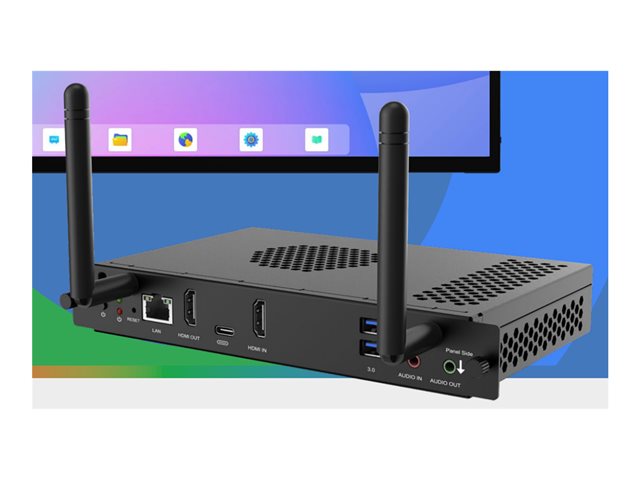 Avocor - Slot-in digital signage player - 8 GB RAM - 64 GB - Android 13 - 4K UHD (2160p) - 60 fps