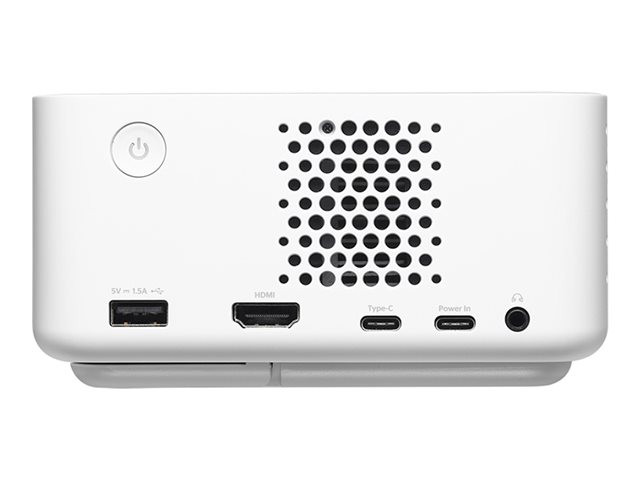Optoma ML1080ST - DLP projector - laser - portable - 1200 lumens - Full HD (1920 x 1080) - 16:9 - 1080p - short-throw fixed lens - white