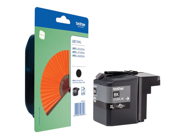 Brother LC129XLBK - Black - original - ink cartridge - for Brother MFC-J6520DW, MFC-J6720DW, MFC-J6920DW