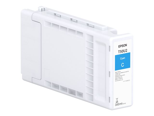 Epson T50U2 - 350 ml - cyan - original - ink cartridge - for SureColor SC-T7700D