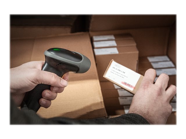 2D Barcode Hand Scanner QR-Code Bluetooth with holder