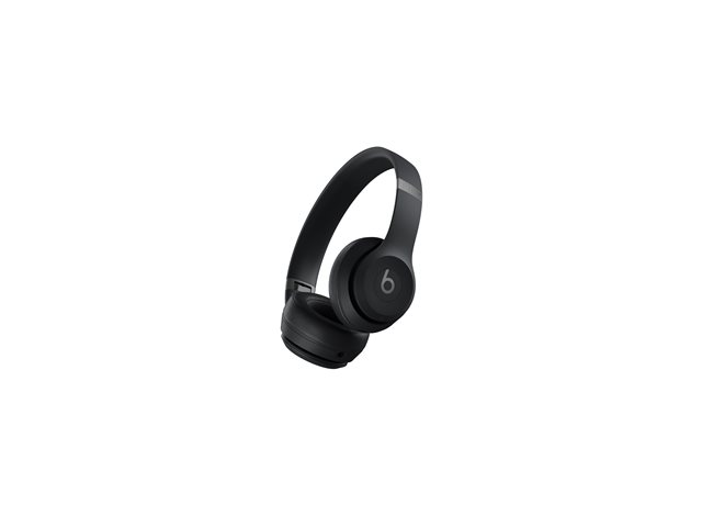 Beats Solo 4 - Headphones with mic - on-ear - Bluetooth - wireless - 3.5 mm jack, USB-C - noise isolating - matte black