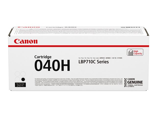 Canon 040 H - High capacity - black - original - toner cartridge - for imageCLASS LBP712Cdn