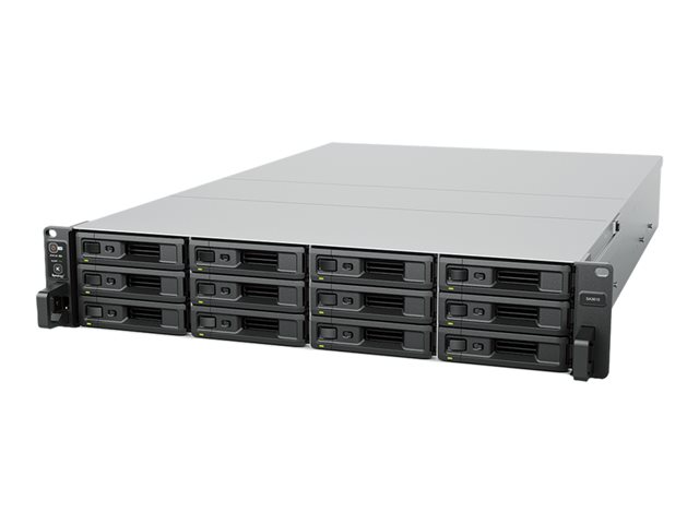 Synology SA3610 - NAS server - 12 bays - rack-mountable - SATA 6Gb/s / SAS - RAID RAID F1, JBOD, RAID 0, 1, 5, 6, 10 - RAM 16 GB - Gigabit Ethernet / 10 Gigabit Ethernet - iSCSI support - 2U