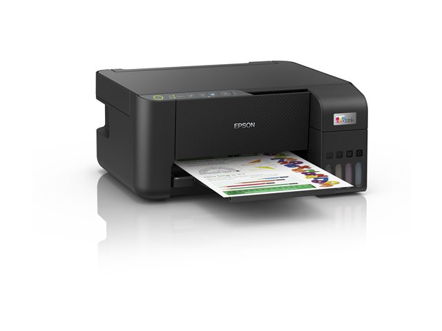 Epson EcoTank ET-2815 - Multifunction printer - colour - ink-jet - refillable - A4 (media) - up to 10 ppm (printing) - 100 sheets - USB, Wi-Fi - black
