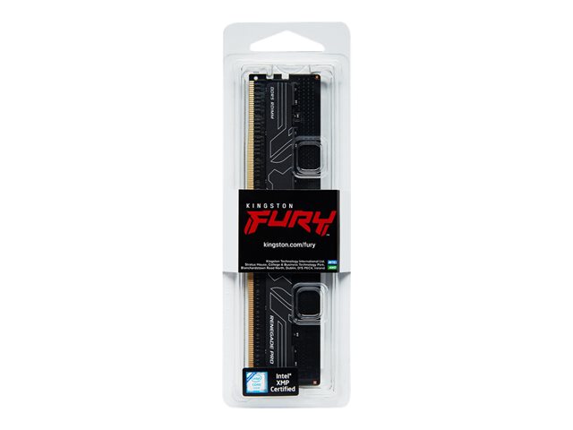 Kingston FURY Renegade Pro - DDR5 - module - 16 GB - DIMM 288-pin - 5600 MHz / PC5-44800 - CL36 - 1.25 V - registered - on-die ECC - black