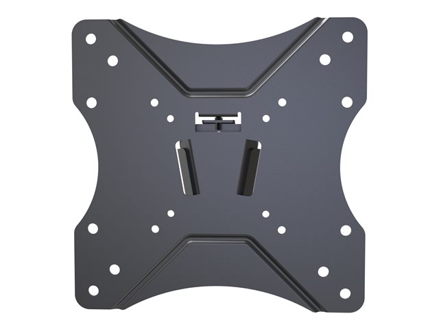 VISION Display Wall Mount - LIFETIME WARRANTY - fits display 30-55\" with VESA sizes 75 x 75, 100 x 100, 200 x 100, 200 x 200 - thumbscrews used to fix display for fast assembly - landscape or portrait - SWL 25 kg / 55 lb - black