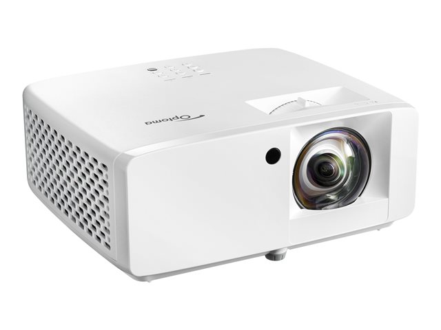 Optoma ZX350ST - DLP projector - laser - 3D - 3300 lumens - XGA (1024 x 768) - 4:3 - 1080p - white