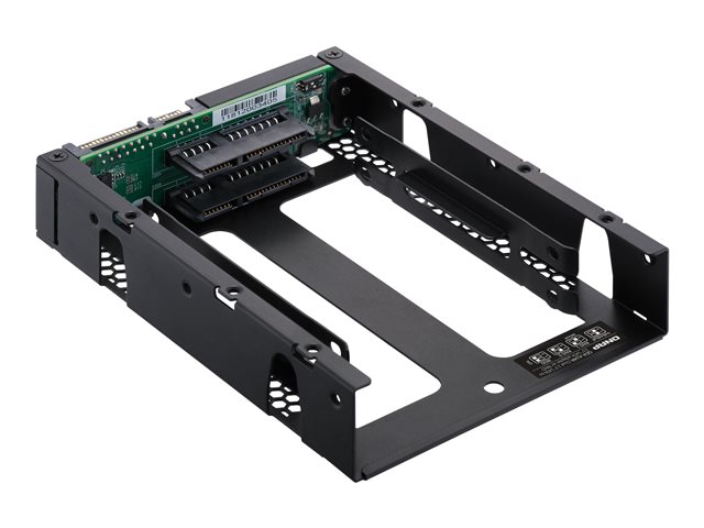 QNAP QDA-A2AR - Internal RAID enclosure - 3.5\" to 2 x 2.5\" - RAID JBOD, RAID 0, 1 - SATA 6Gb/s