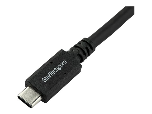 StarTech.com USB C to USB C Cable - 6 ft / 1.8m - 5A PD - USB-IF Certified - M/M - USB 3.0 5Gbps - USB C Charging Cable - USB Type C Cable (USB315C5C6) - USB cable - 24 pin USB-C (M) straight to 24 pin USB-C (M) straight - USB 3.0 - 5 A - 1.8 m - 4K support - black - for P/N: DK30C2DAGPD, DK30C2HAGPD, SV211HDUC, SV221HUC4K