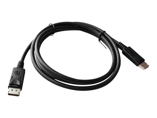 DisplayPort kabel - DisplayPort (M) naar DisplayPort (M) - DisplayPort 1.4 - 3 m - gevormd, 8K ondersteuning, FEC - zwart